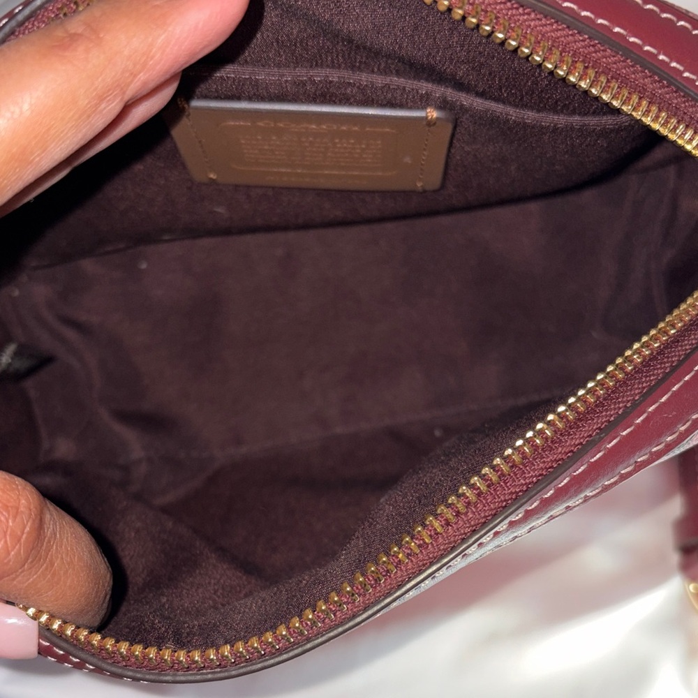 Pink Patterned Crossbody Bag - image 2